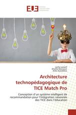 Architecture technopédagogique de TICE Match Pro