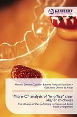 Micro-CT analysis of "in-office" clear aligner thickness