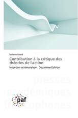 Contribution à la critique des théories de l'action