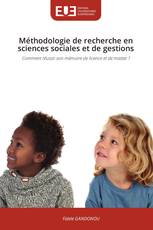 Méthodologie de recherche en sciences sociales et de gestions