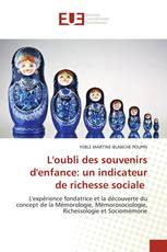 L'oubli des souvenirs d'enfance: un indicateur de richesse sociale