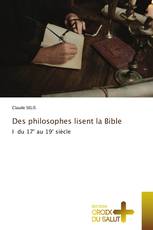 Des philosophes lisent la Bible