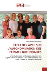 EFFET DES AVEC SUR L’AUTONOMISATION DES FEMMES BURUNDAISES