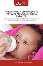 MALNUTRITION CHRONIQUE ET FACTEURS ASSOCIES CHEZ LES ENFANTS