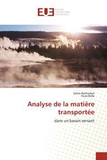 Analyse de la matière transportée
