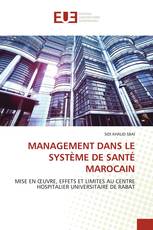 MANAGEMENT DANS LE SYSTÈME DE SANTÉ MAROCAIN