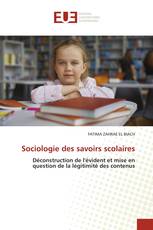 Sociologie des savoirs scolaires
