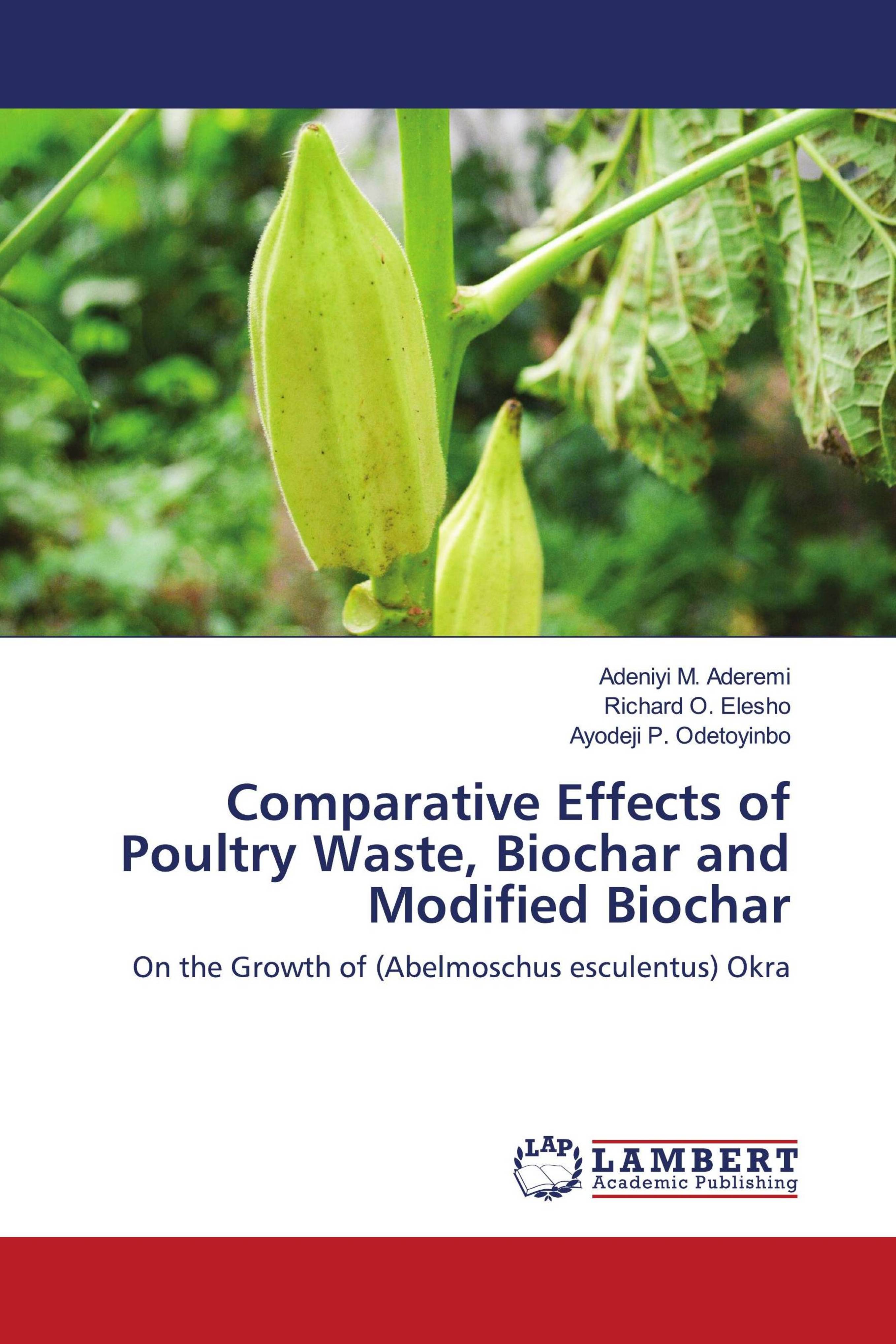 Buy Comparative Effects of Poultry Waste Biochar and Modified Biochar ...