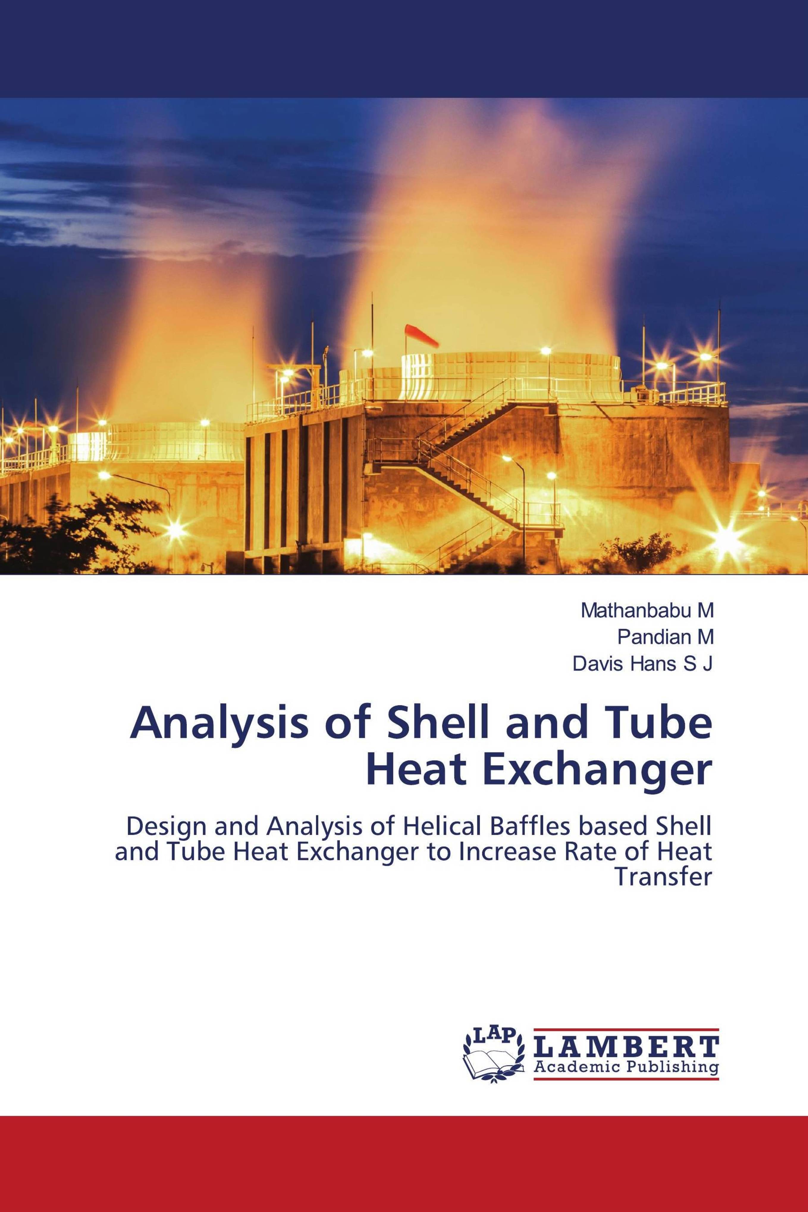Buy Analysis of Shell and Tube Heat Exchanger Book Online at Best Price ...
