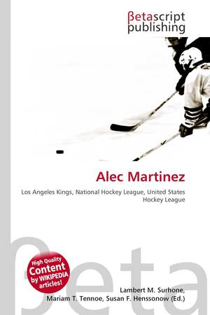 Alec Martinez, Ice Hockey Wiki