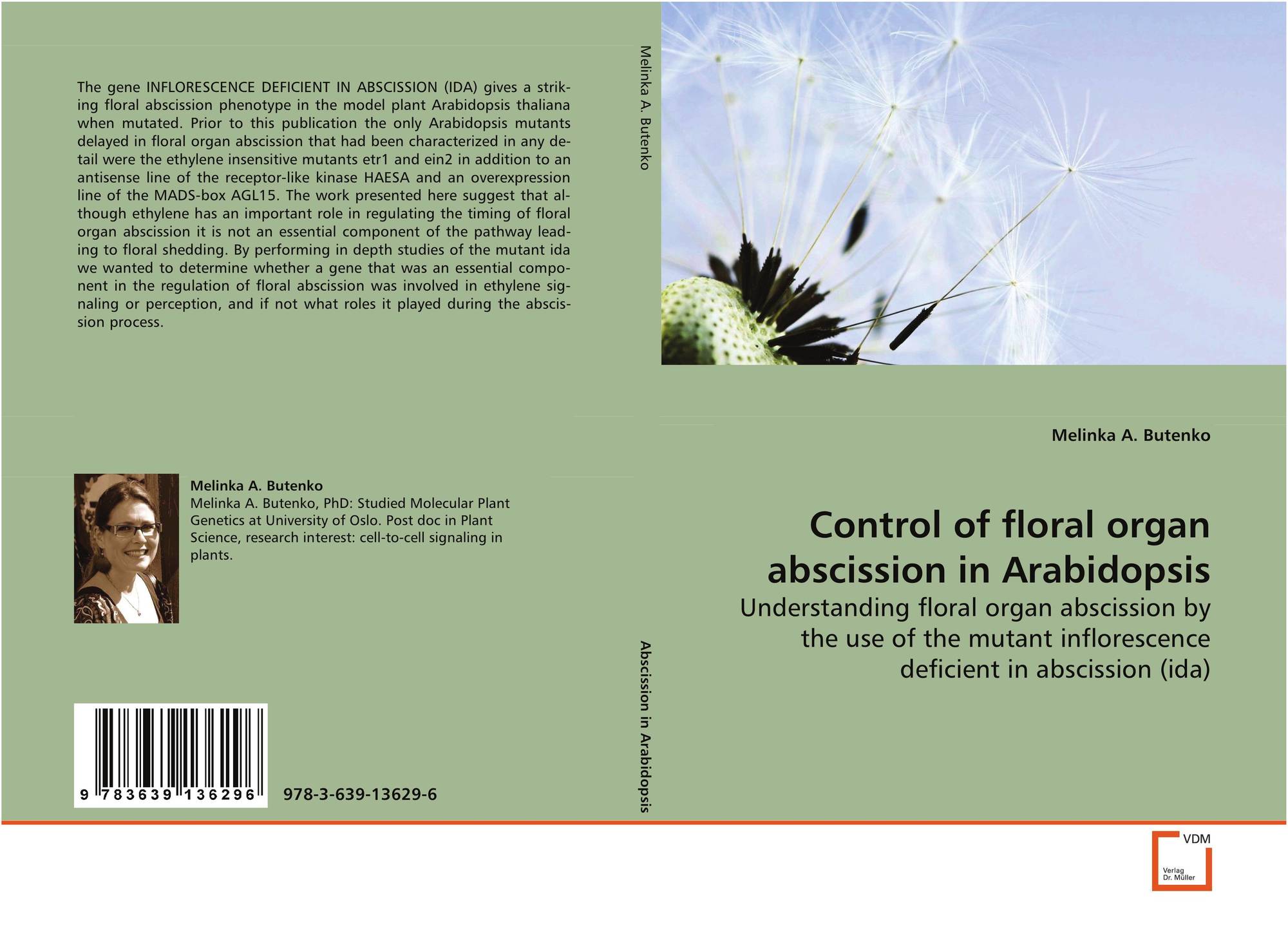 Control Of Floral Organ Abscission In Arabidopsis 978 3 639 13629