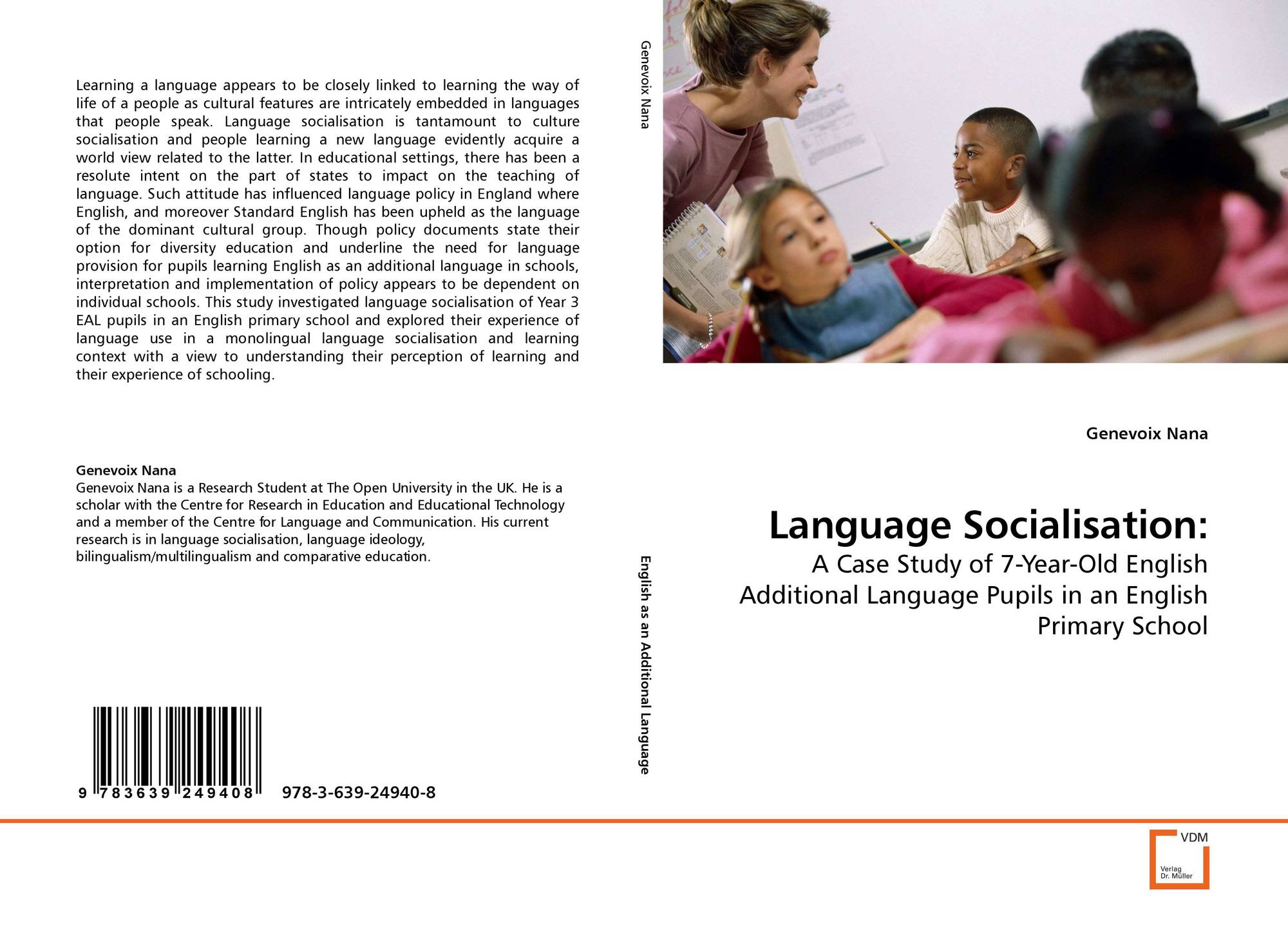 Language Socialisation 978 3 639 24940 8 3639249402 - 