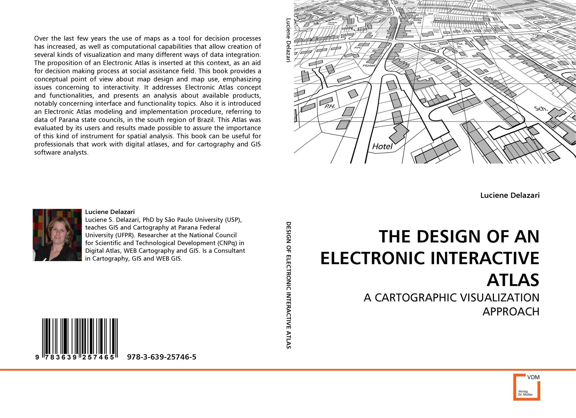 Portada del libro de THE DESIGN OF AN ELECTRONIC INTERACTIVE ATLAS