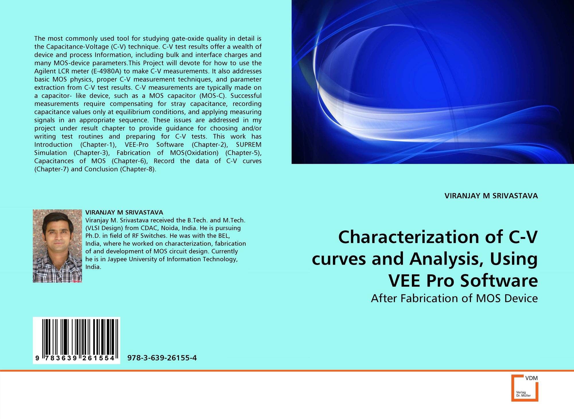 Characterization Of C V Curves And Analysis Using Vee Pro Software 978 3 639 4 By Viranjay M Srivastava