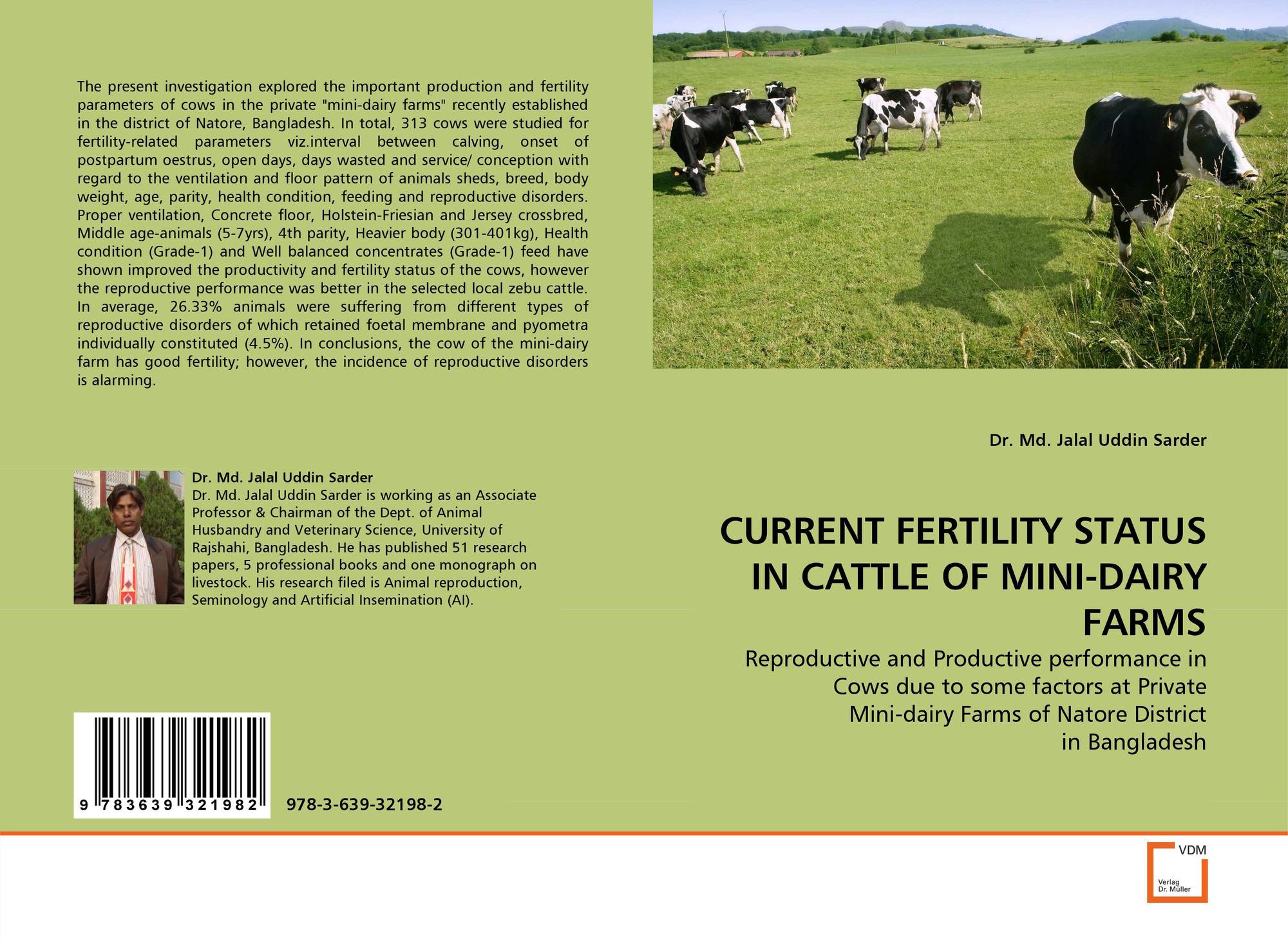 Research paper dairy farming
