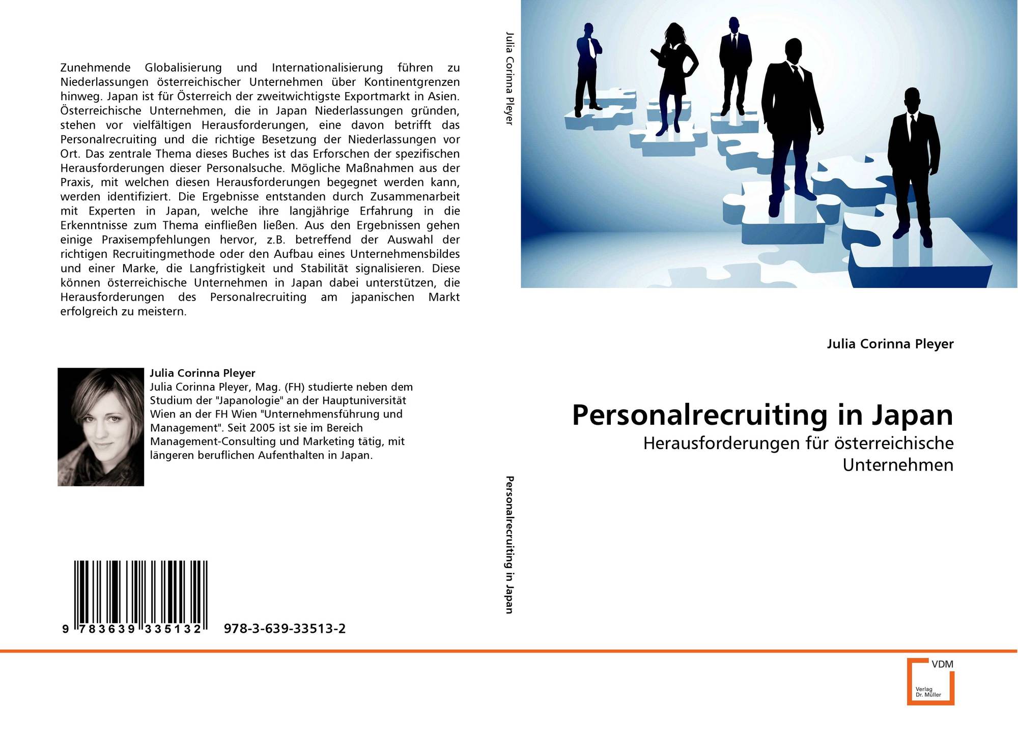 Personalrecruiting In Japan 978 3 639 2 Por Julia Corinna Pleyer