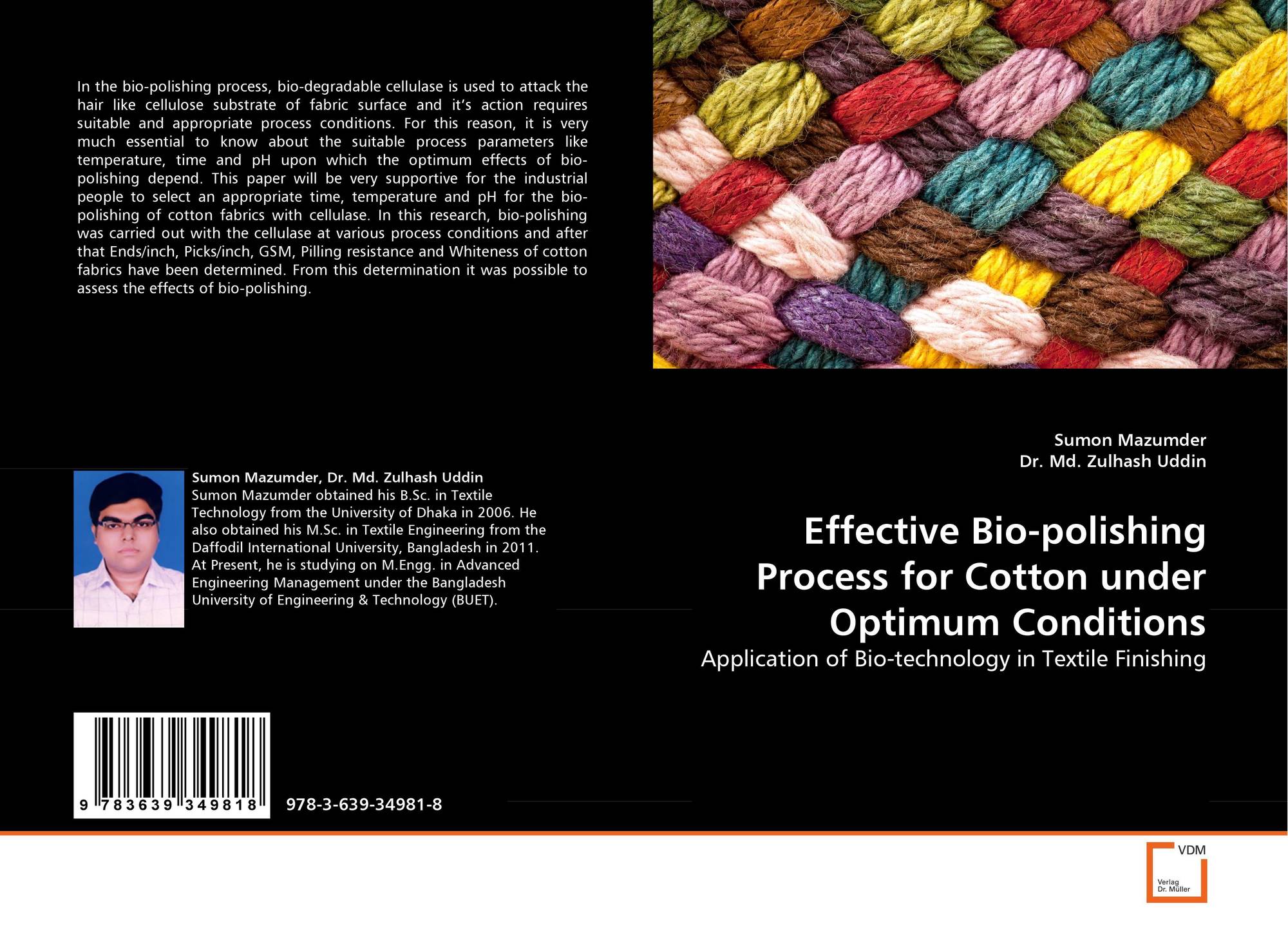 Effective Biopolishing Process for Cotton under Optimum Conditions