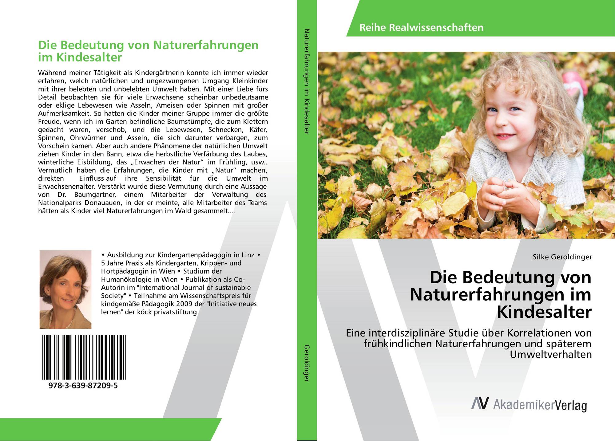 Die Bedeutung von Naturerfahrungen im Kindesalter, 978-3-639-87209-5, 3639872096 ,9783639872095 ...