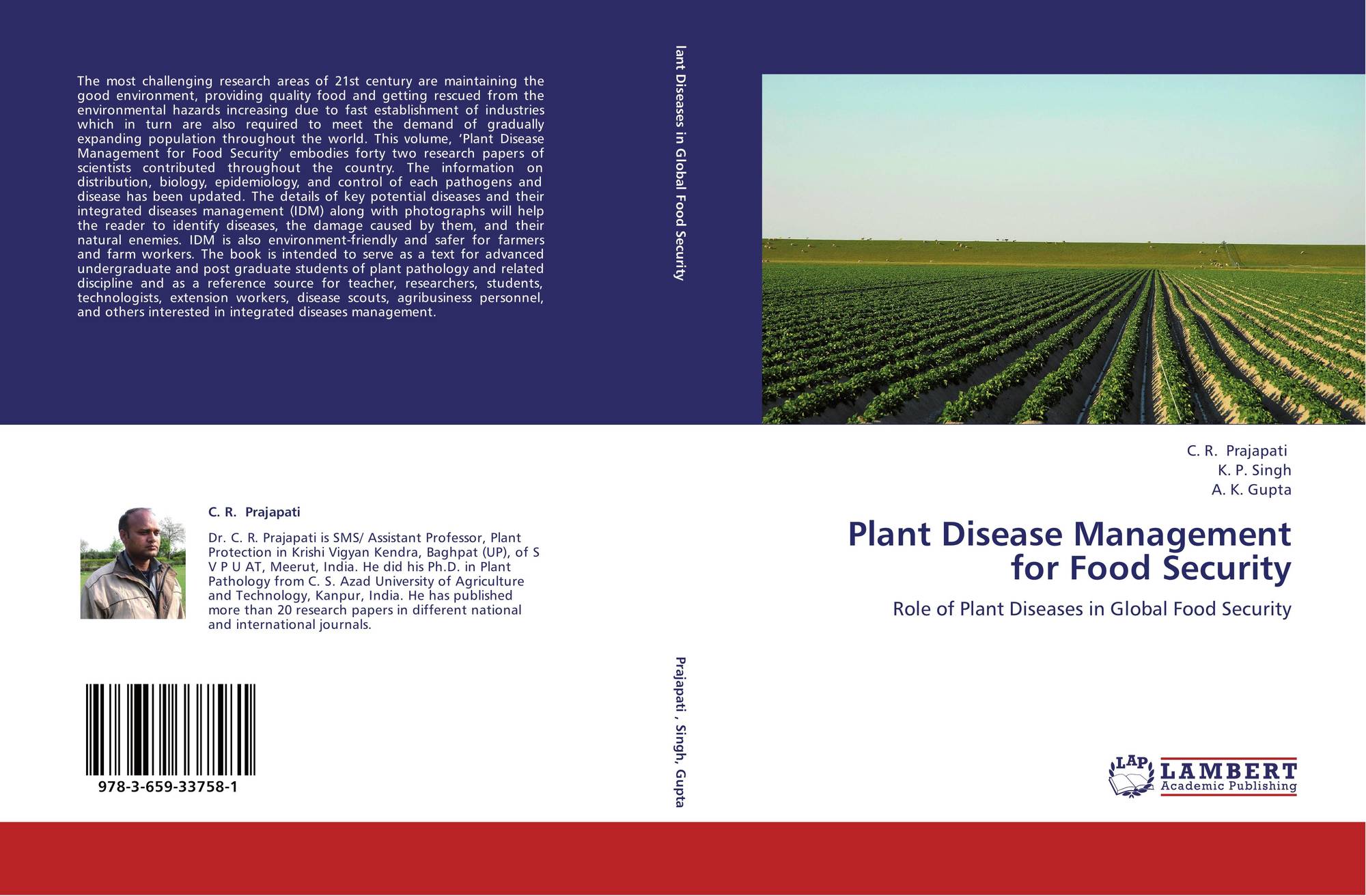 Plant Disease Management For Food Security 978 3 659