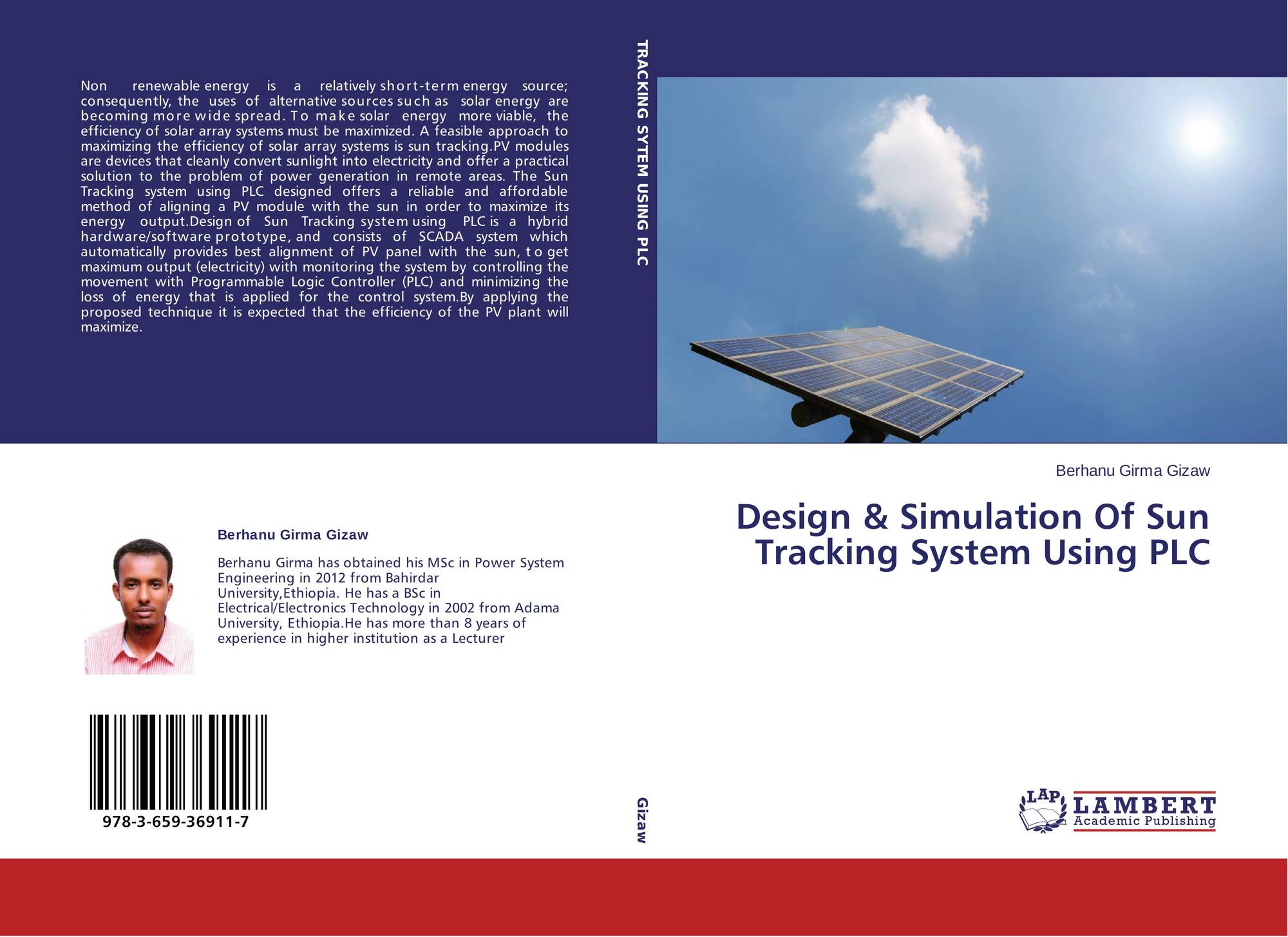 Sun tracking. Optical properties. Sun track.