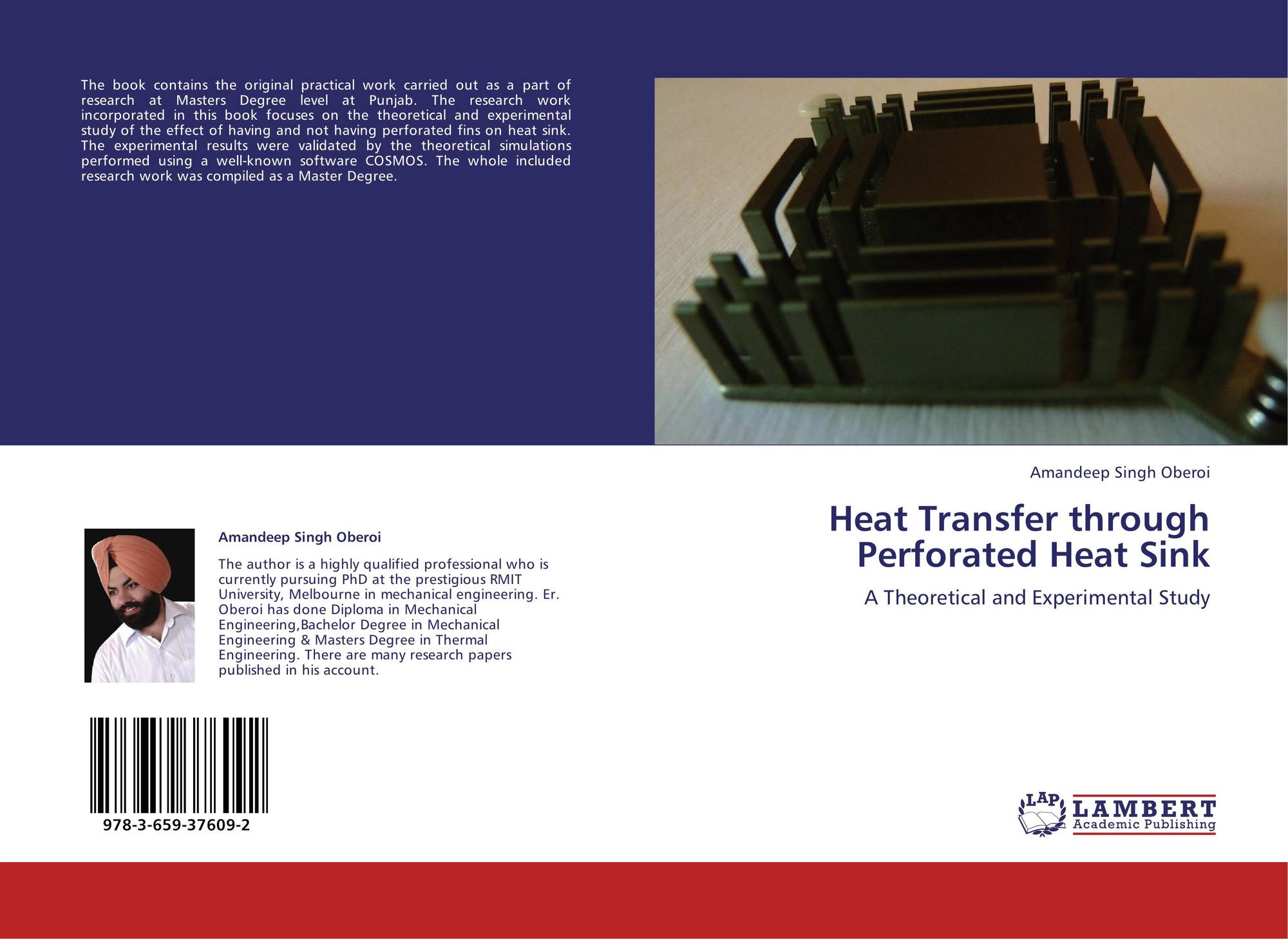 Heat Transfer Through Perforated Heat Sink 978 3 659 37609