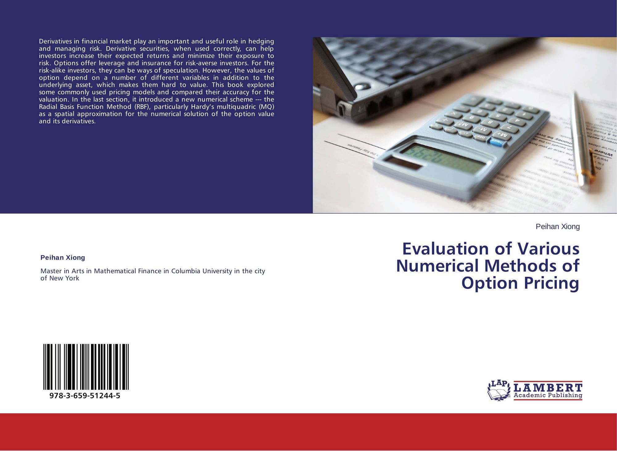 Journal numerical. Lambert Academic Publishing. Numerical methods for Finance. Derivative in Finance. Derivatives in-1.