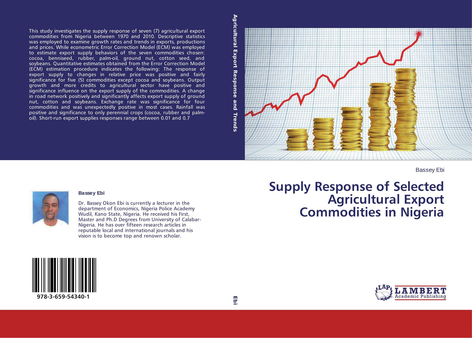 Supply Response of Selected Agricultural Export Commodities in Nigeria