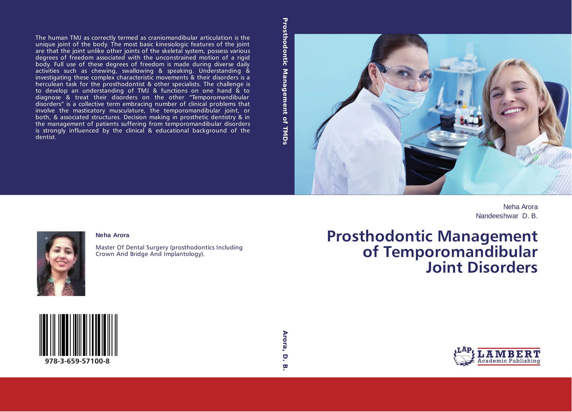 Prosthodontic Management Of Temporomandibular Joint Disorders, 978-3 ...