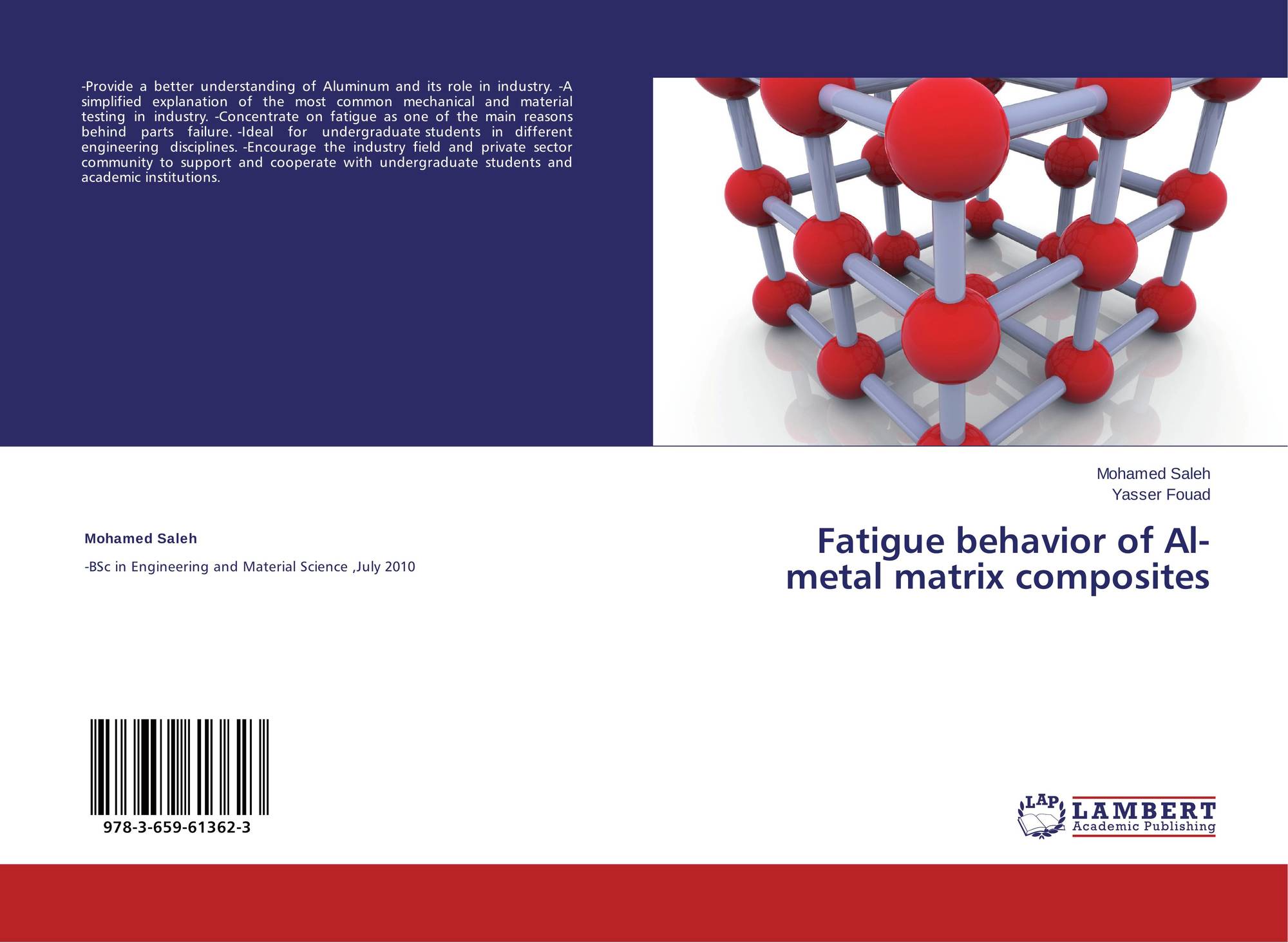 European proceedings of behavioural sciences. Lambert Academic Publishing. Metal fatigue. Phase Transitions in materials. Metastable Atoms.