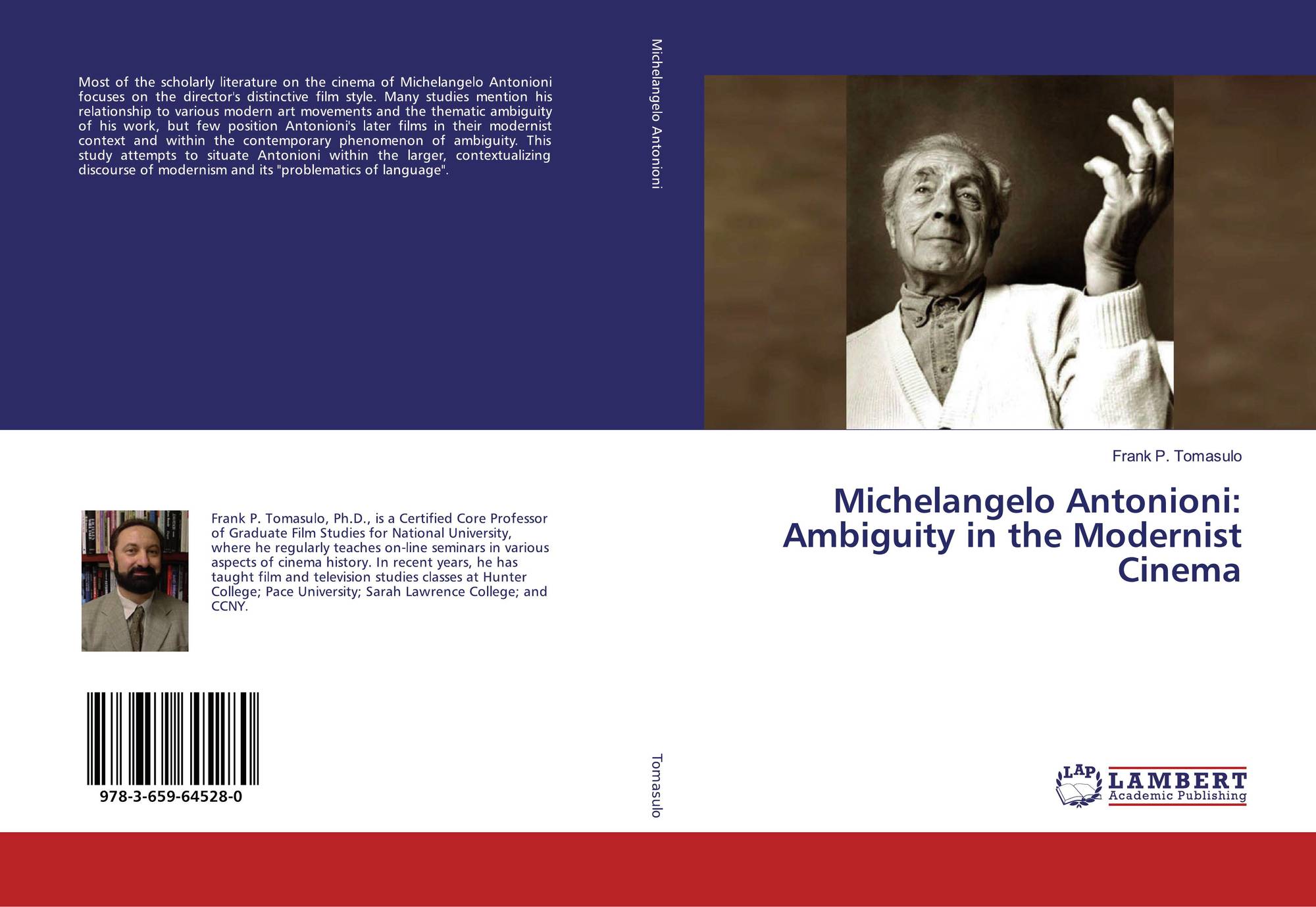 Michelangelo Antonioni Ambiguity in the Modernist Cinema, 9783659