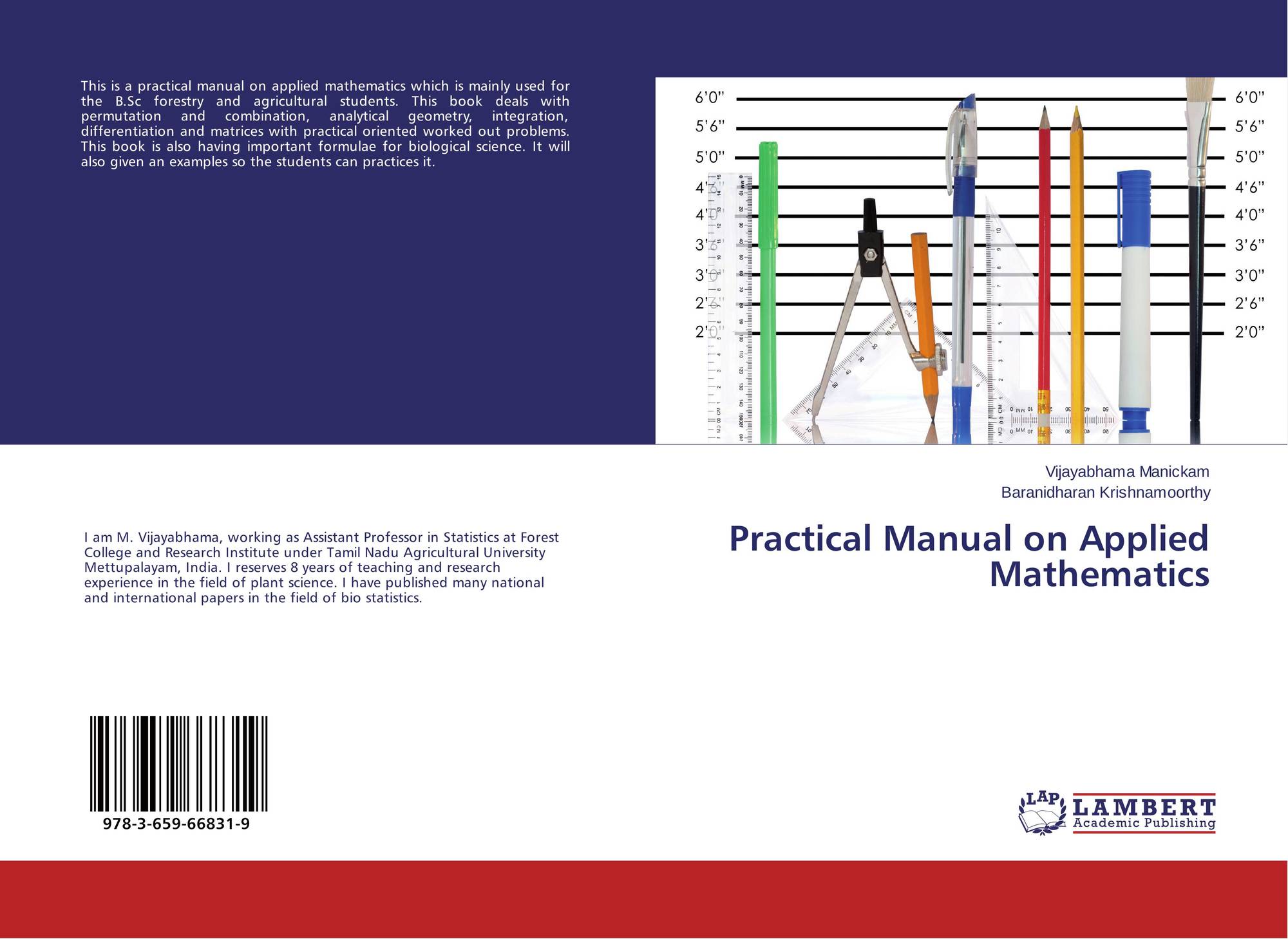 Bookcover of Practical Manual on Applied Mathematics