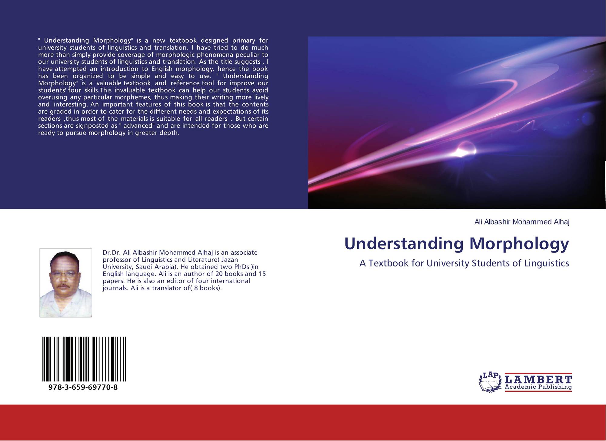 Understanding Morphology 978 3 659 69770 8 3659697702