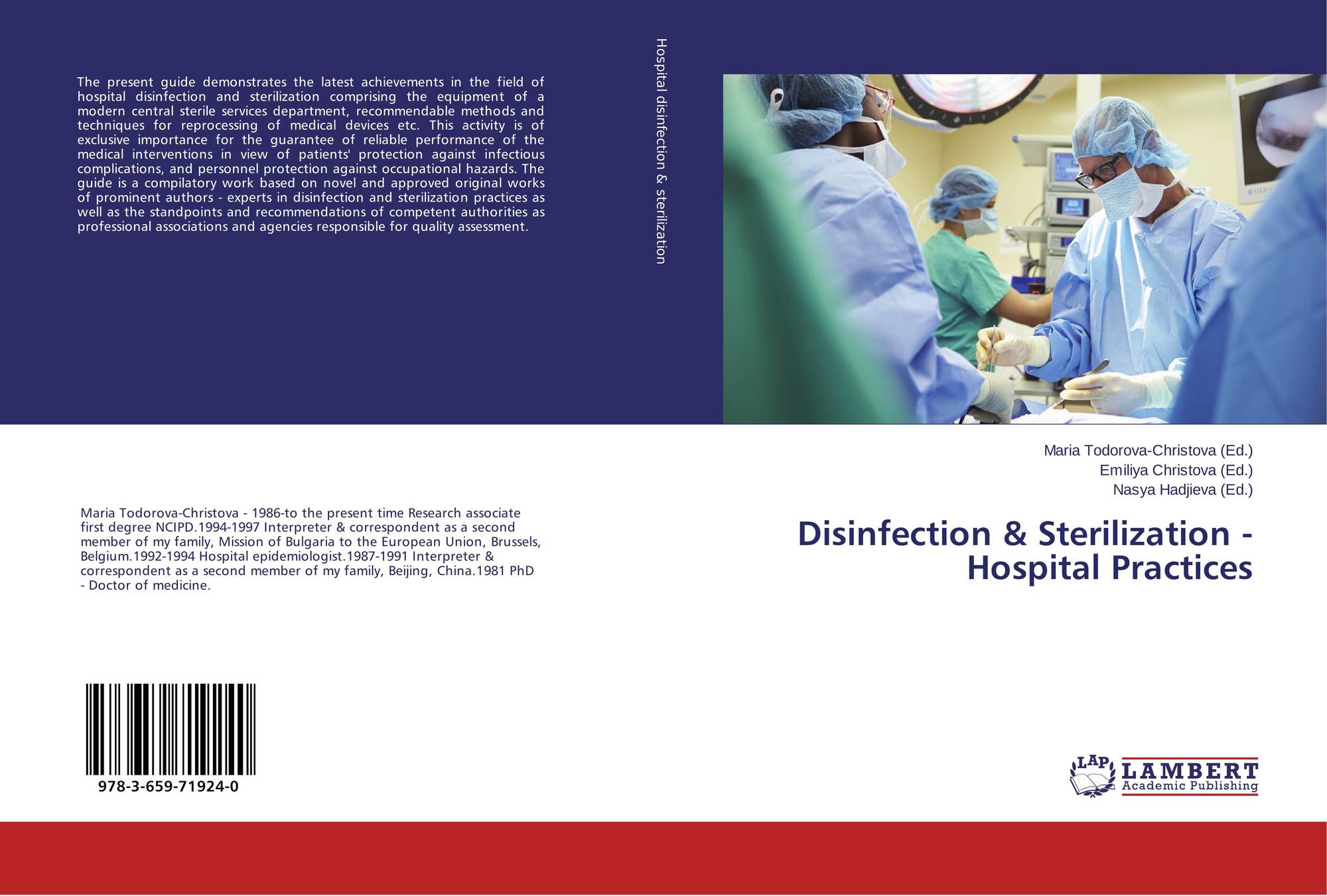Disinfection & Sterilization Hospital Practices, 9783659719240