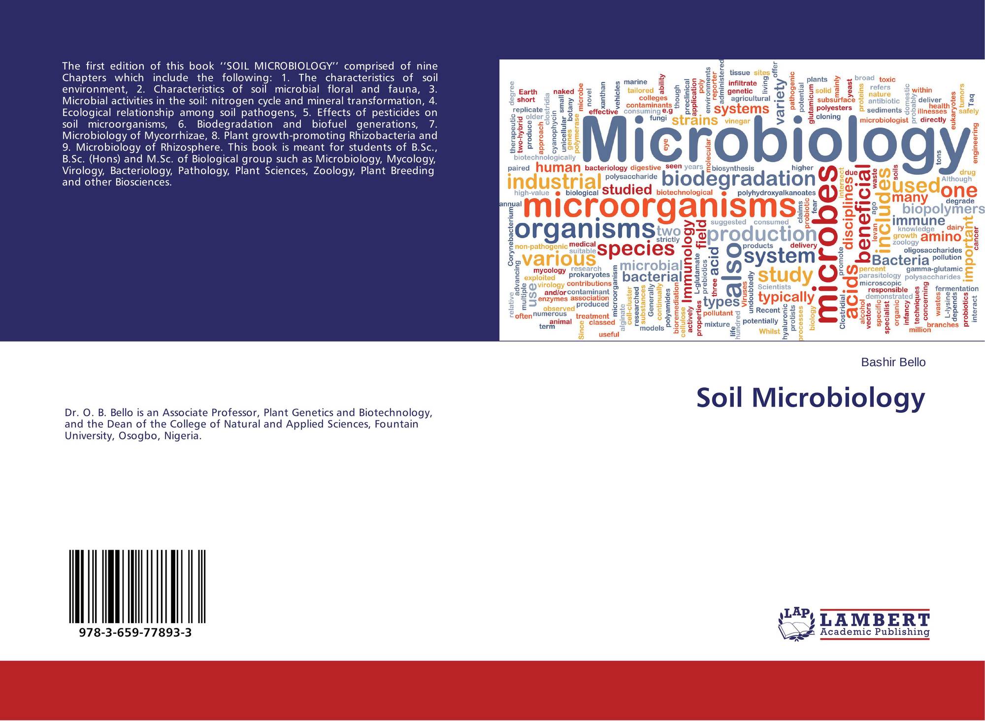 Soil Microbiology, 978-3-659-77893-3, 3659778931 ,9783659778933 By ...