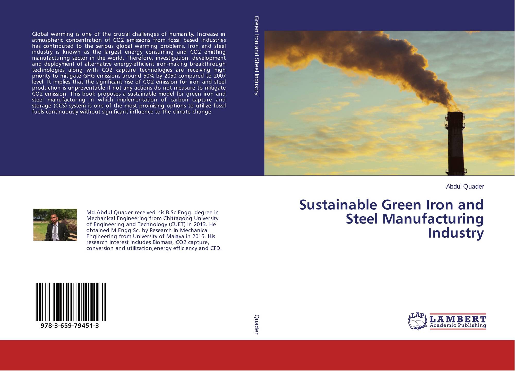 Sustainable Green Iron And Steel Manufacturing Industry, 978-3-659 ...