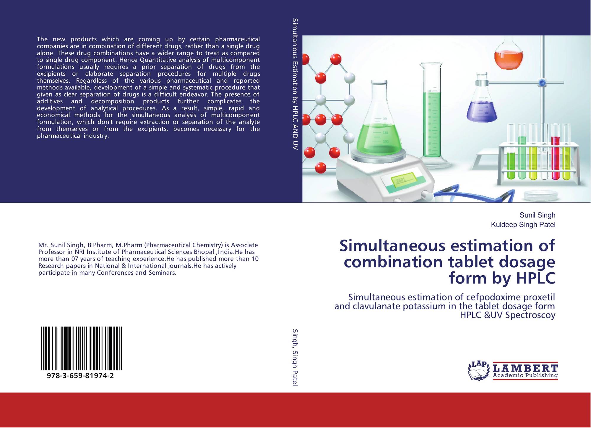 Simultaneous Estimation Of Combination Tablet Dosage Form By HPLC 978 