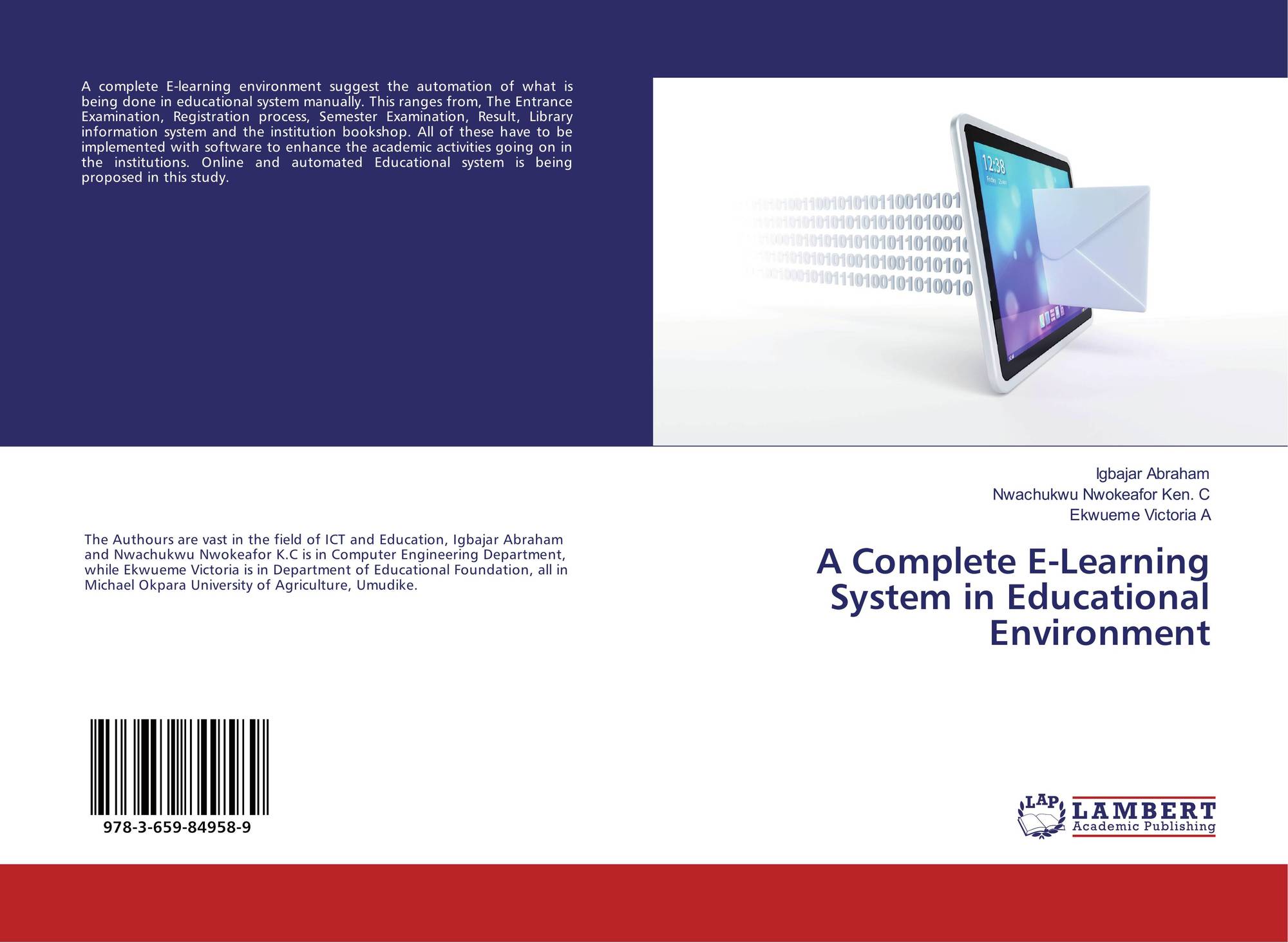 e learning system thesis title
