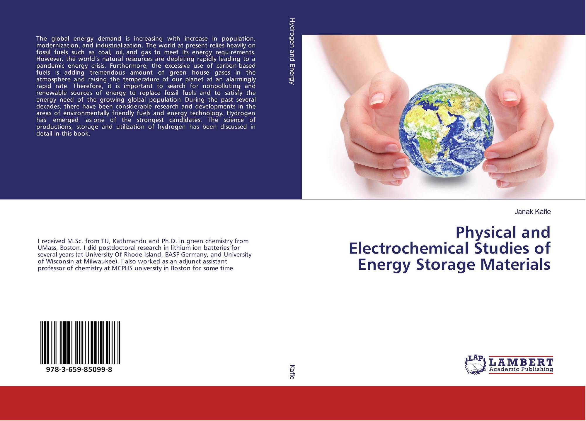 Physical and Electrochemical Studies of Energy Storage Materials, 978-3