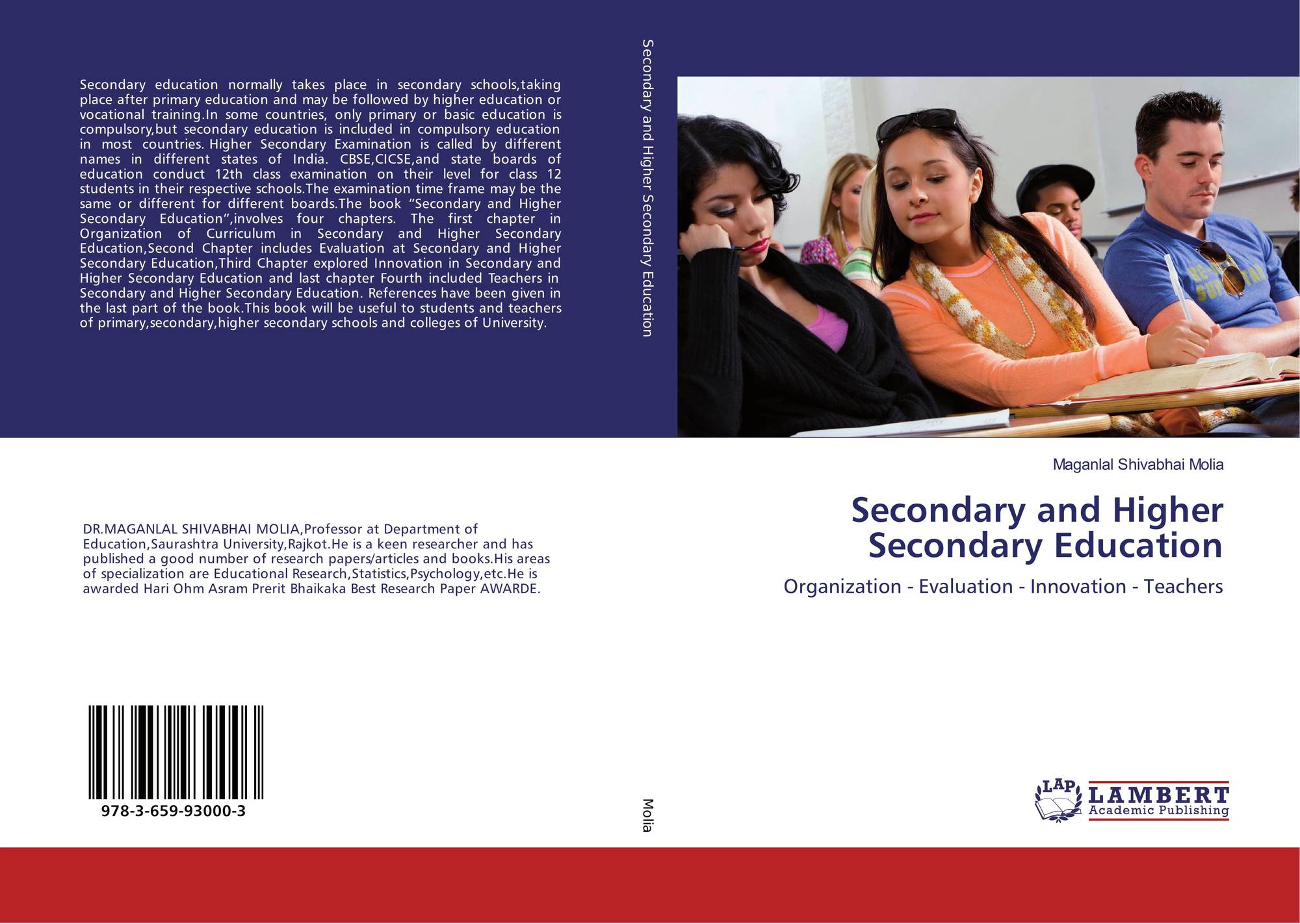 Secondary and Higher Secondary Education, 978-3-659-93000-3, 3659930008