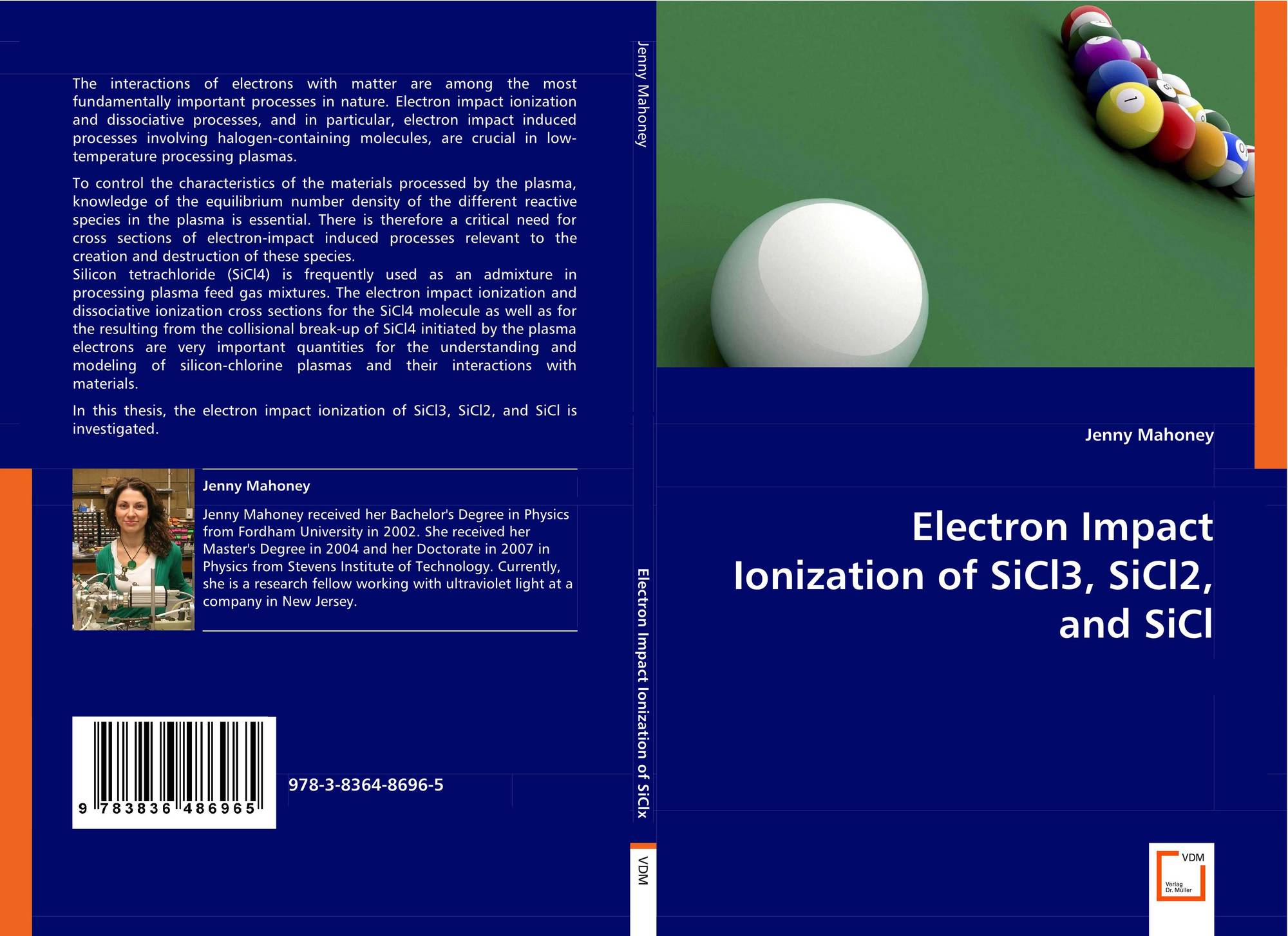 Electron Impact Ionization Of Sicl3 Sicl2 And Sicl 978