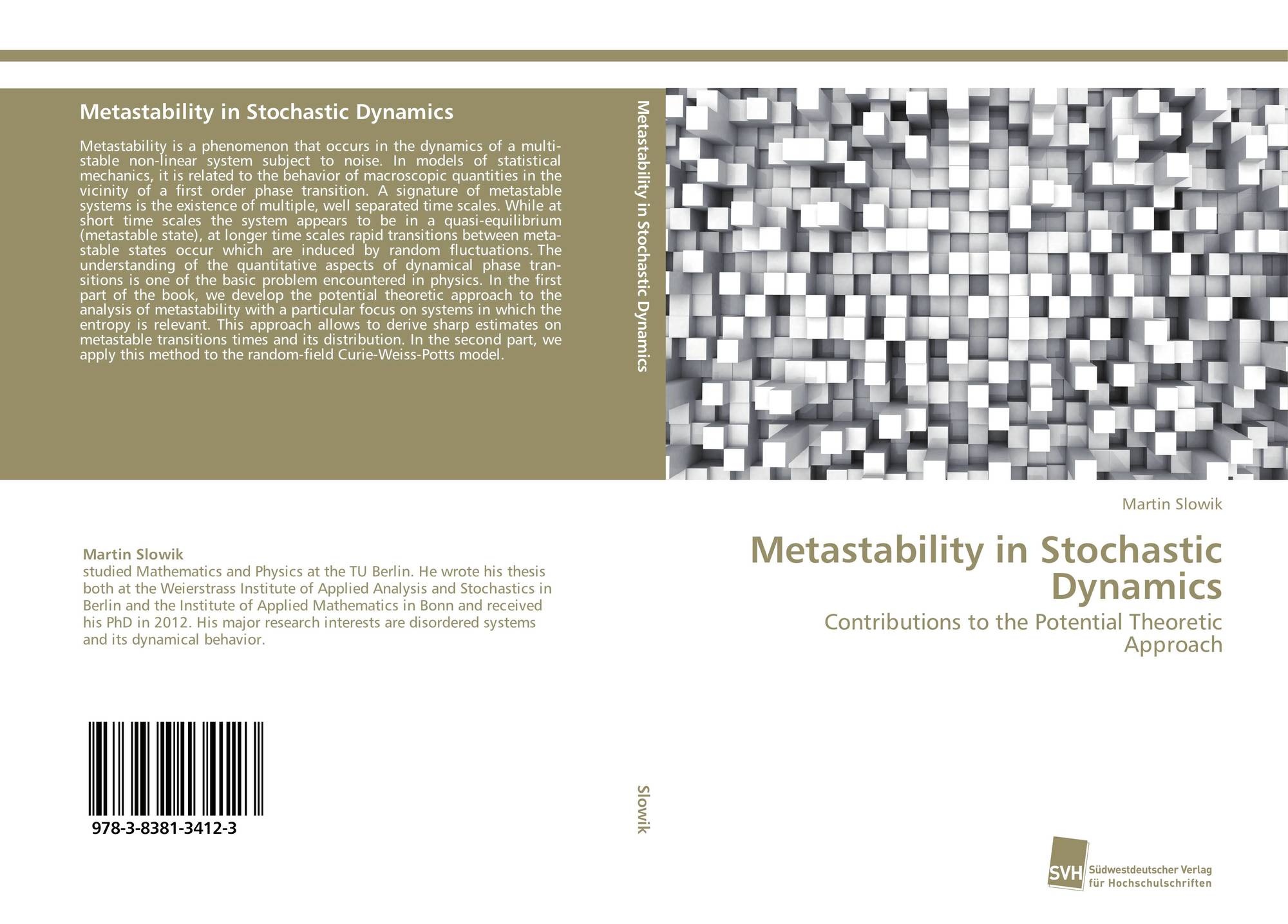 Metastability In Stochastic Dynamics 978 3 8381 3412 3 - 