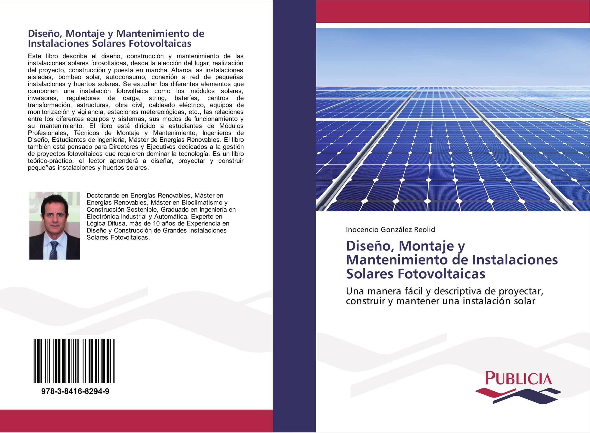Manual de energa solar fotovoltaica: Usos, aplicaciones y