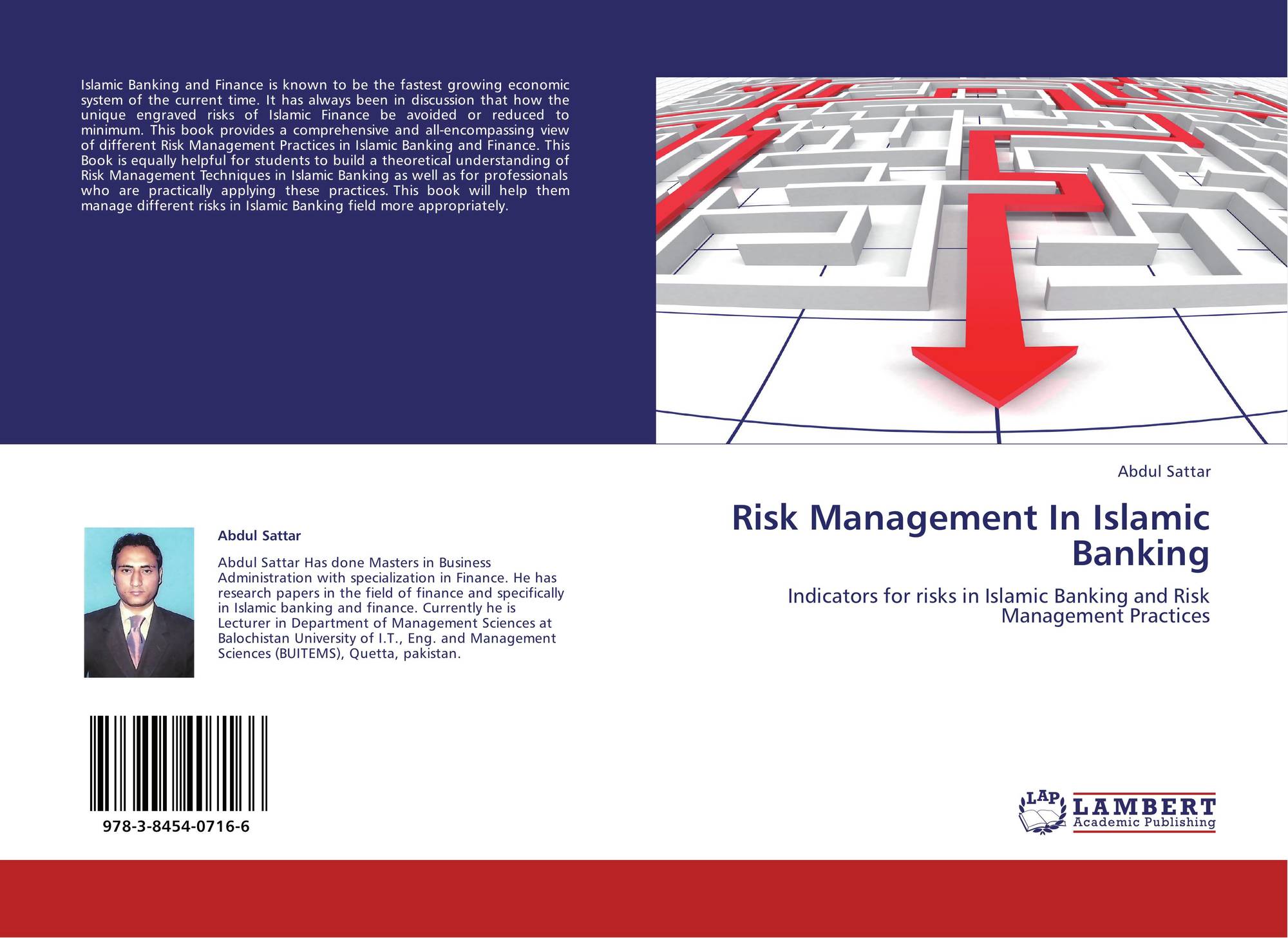 Risk Management In Islamic Banking 978 3 8454 0716 6