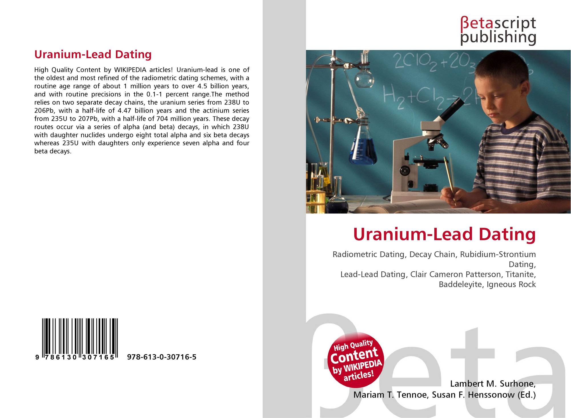 Uranium-lead dating