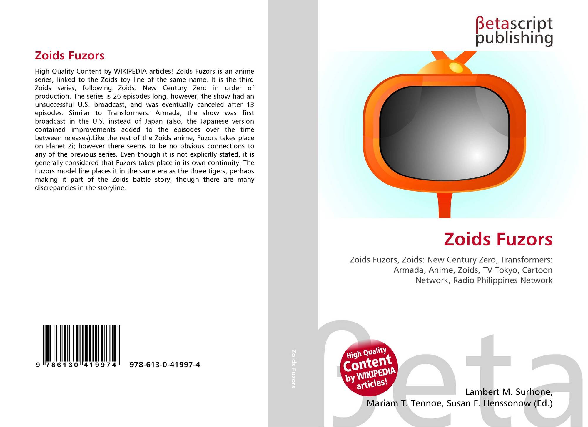 Zoids Fuzors 978 613 0 4 x