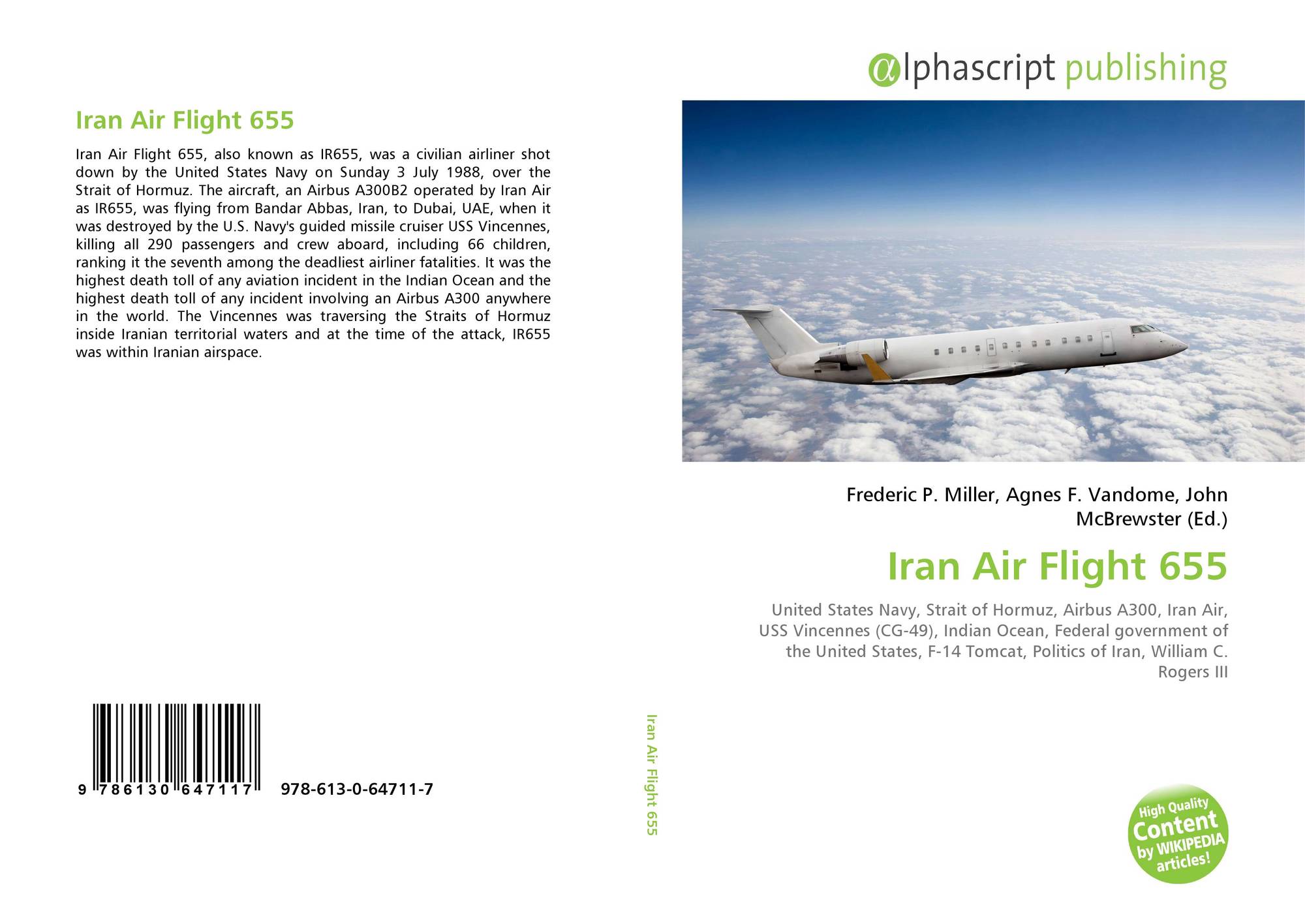 Flight iran 655 air
