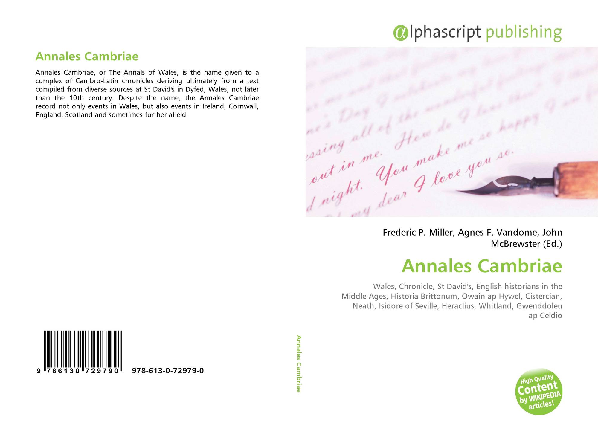 Annales Cambriae by Paul Martin Remfry Annales Cambriae by Paul Martin Remfry