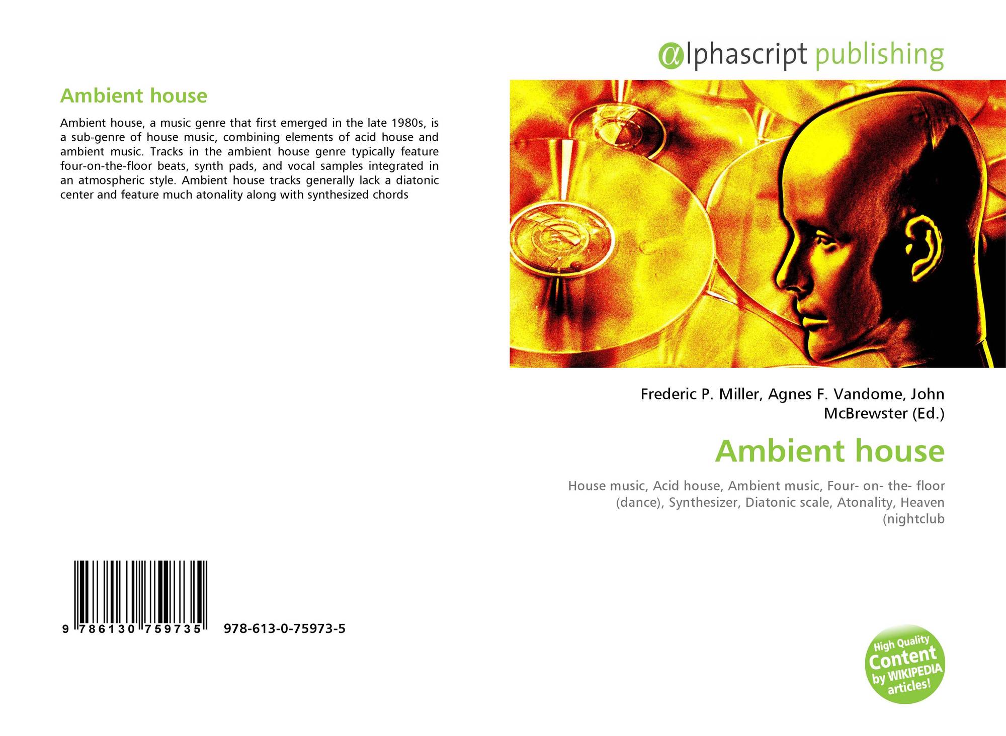 Ambient House 978 613 0 75973 5 6130759738 9786130759735