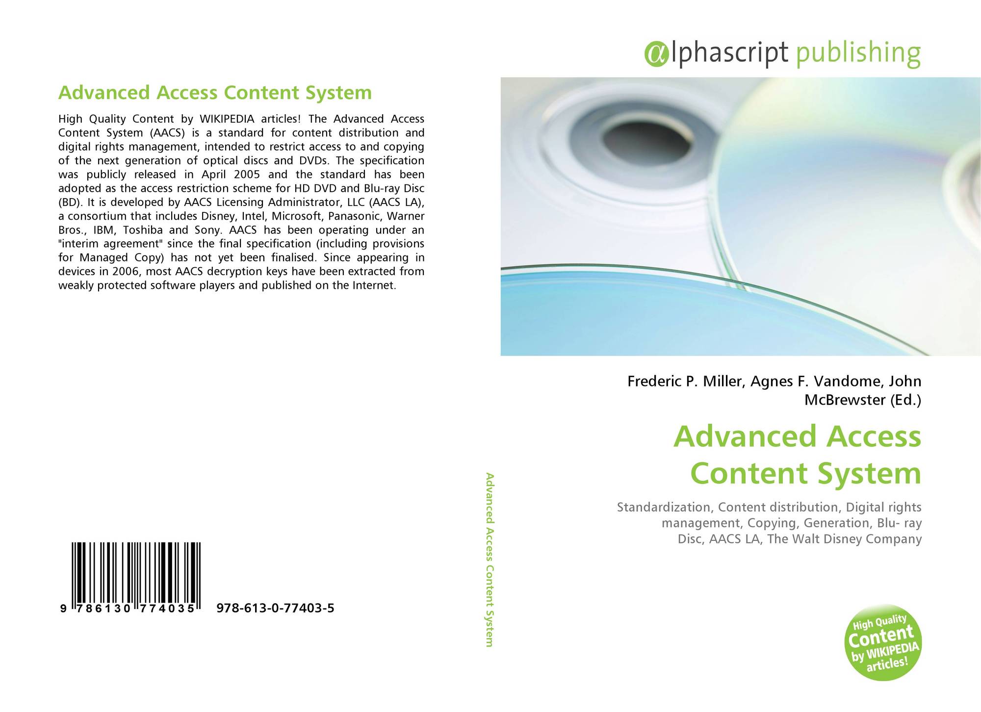 Microsoft Advanced Access Content System – VPGJM