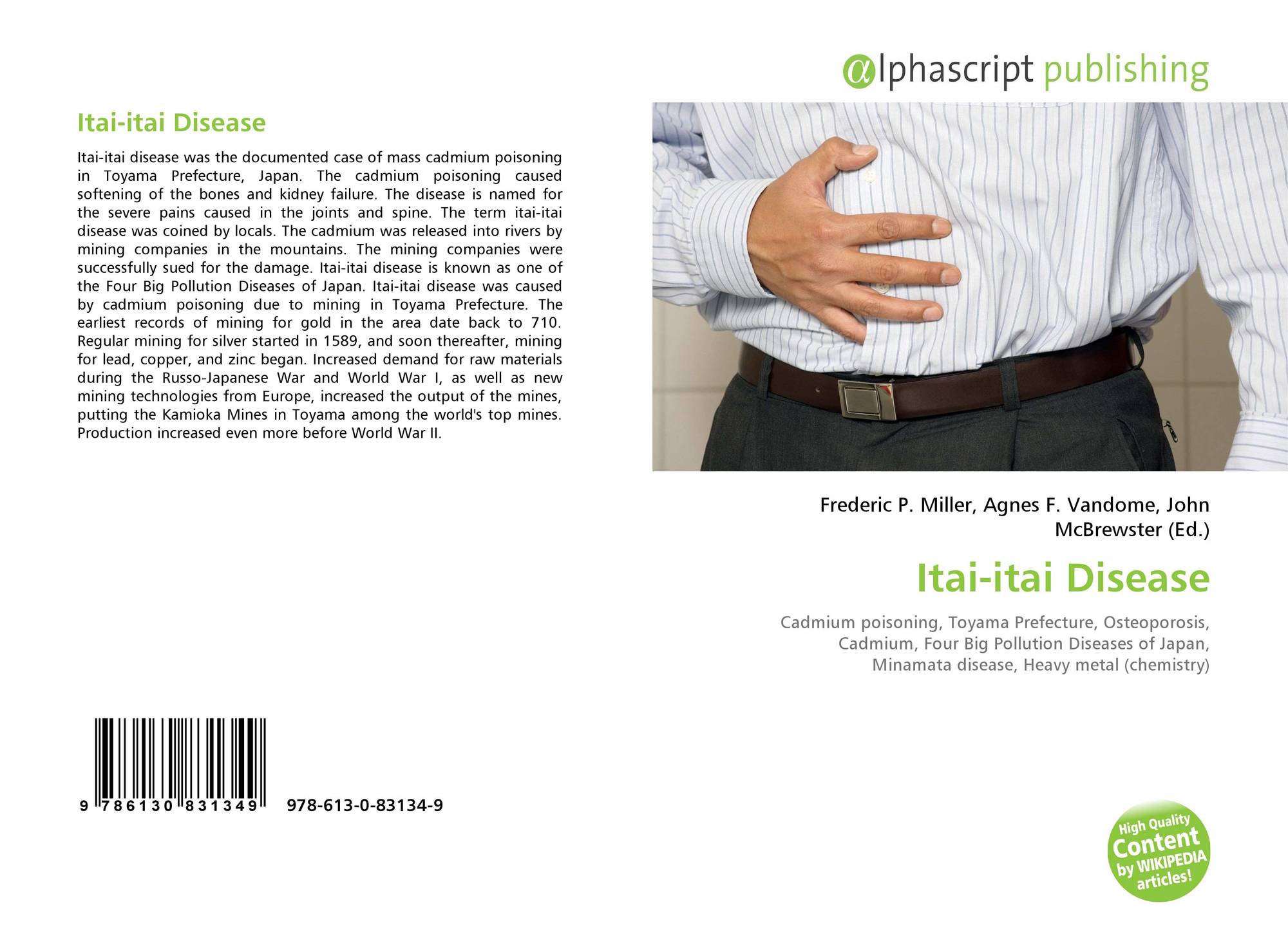 Itai-itai Disease, 978-613-0-83134-9, 613083134X ,9786130831349